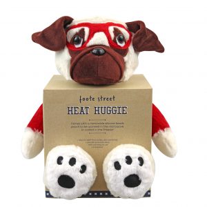 French dog red heat huggie