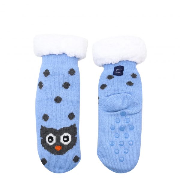 Owl slipper socks