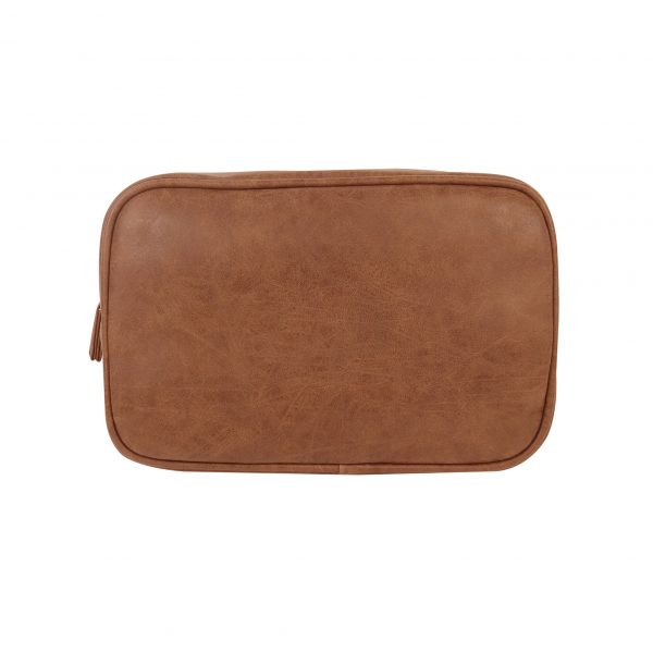 Mister chestnut rectangular travel bag