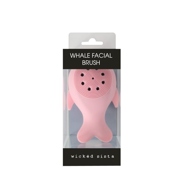 Whale facial brush