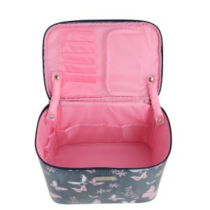 Butterfly floral large beauty case - Image 2