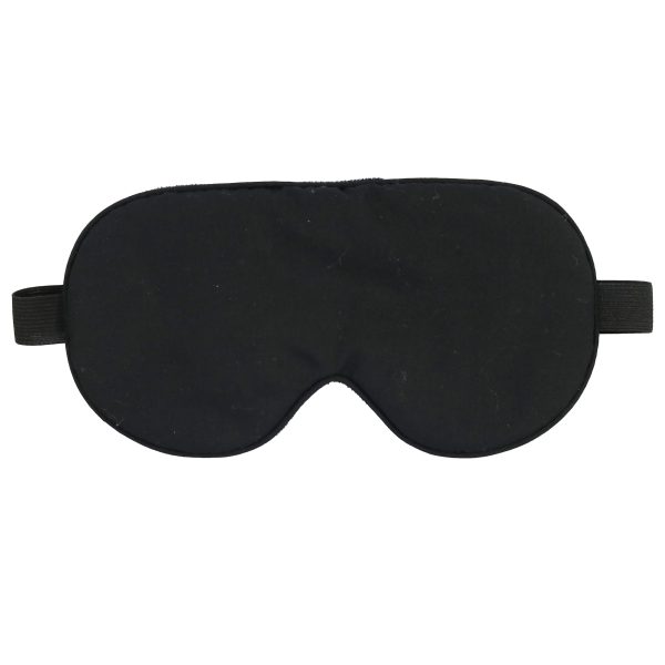 Black large unisex eye mask