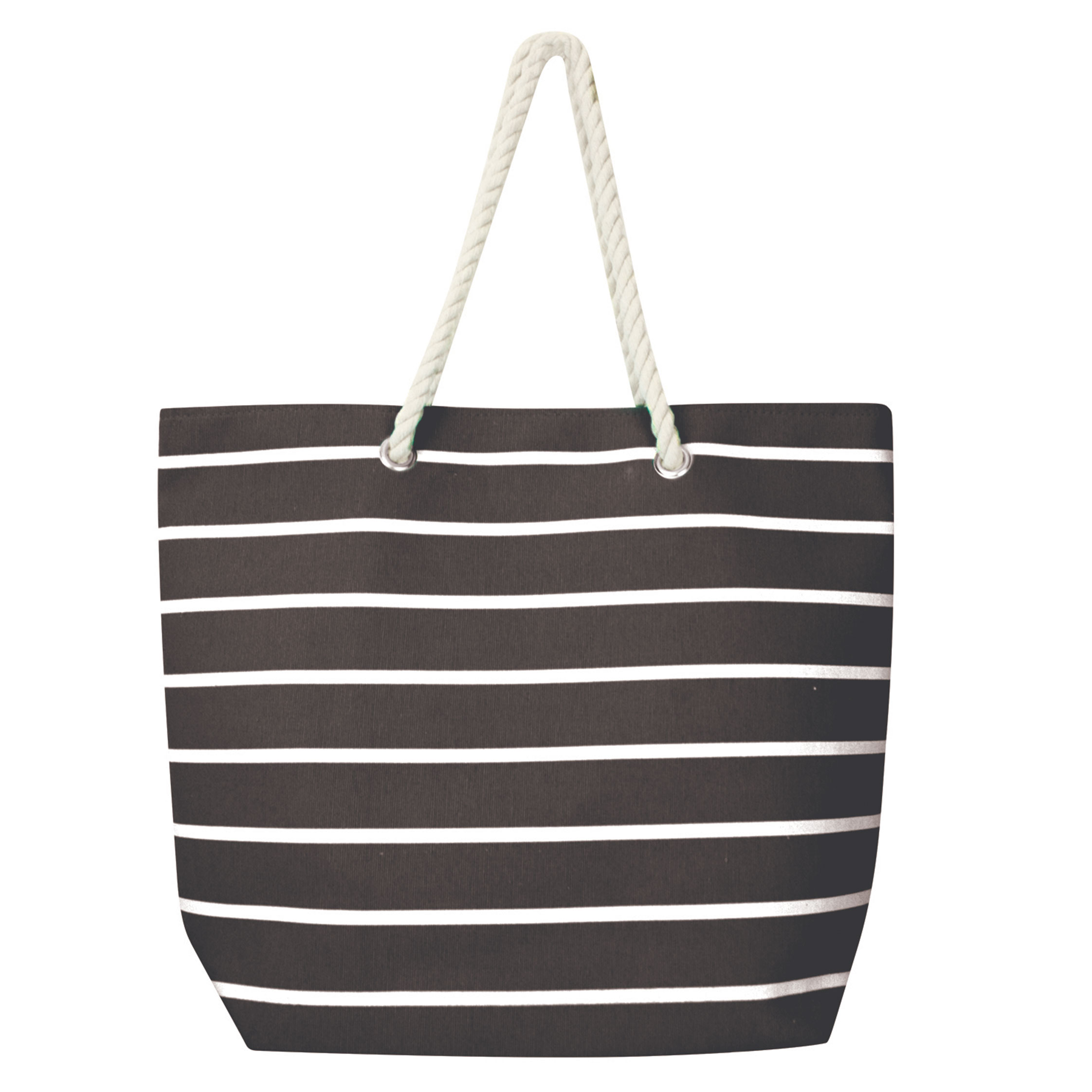 Stripe beach bag black - Wicked Sista | Cosmetic Bags, Jewellery, Hair ...