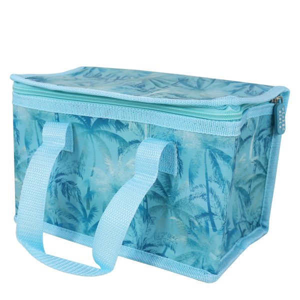 Forest palms recycled lunch tote
