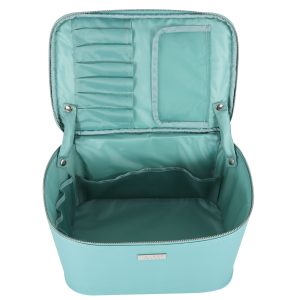 Premium teal large beauty case - Image 2