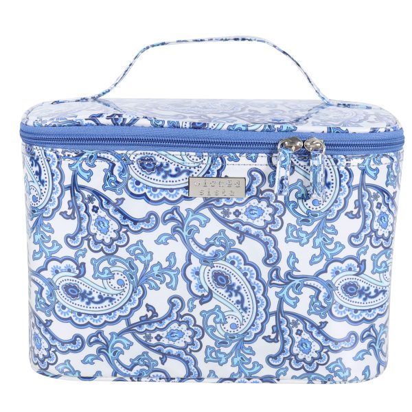 Paisley flow large beauty case