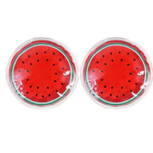 Watermelon cooling gel eye pads