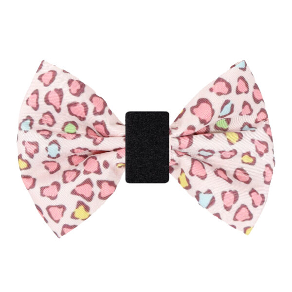 Animal print bow tie