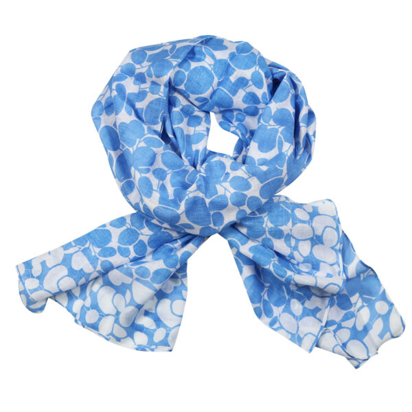 Melina blue scarf