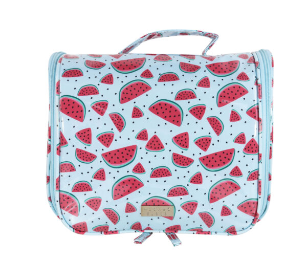 Watermelon travel bag with hook