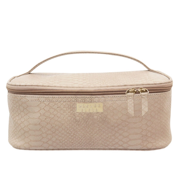 Moc croc natural medium beauty case