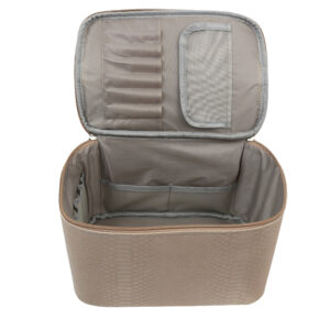 Moc croc natural large beauty case - Image 2