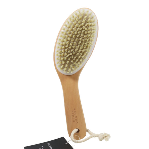 Dry body brush