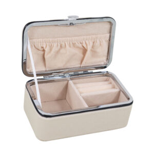 Bold stipe deluxe jewellery travel case - Image 2