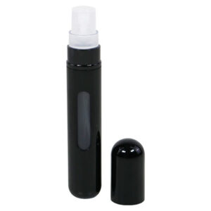 Large black metallic perfume atomiser - Image 2