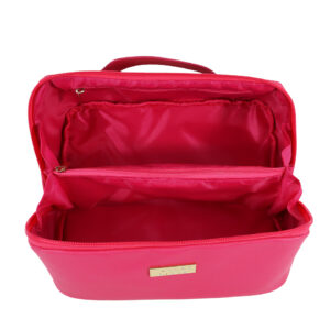 Premium wide opening hot pink cos bag - Image 3