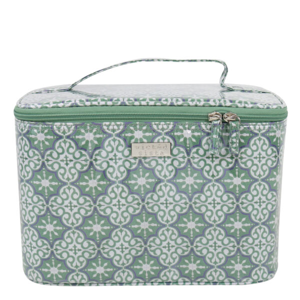 Moroccan tile large beauty case