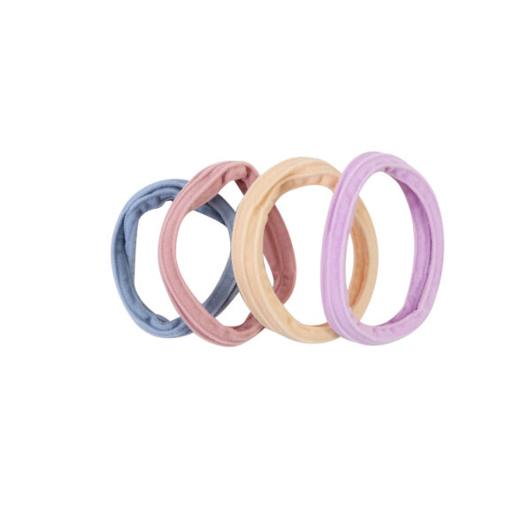 Natural wide ribbed elastics