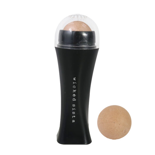 Volcanic stone oil absorbing roller