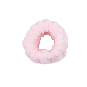 Grey plush wrist washband duo - Image 2