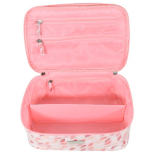 Coral leaves medium beauty case - Image 2