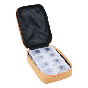Caramel travel pill case - Image 2