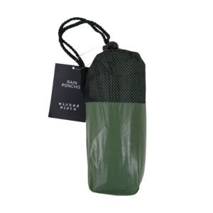 Khaki rain poncho - Image 2