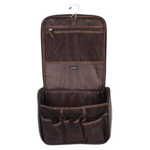 Mister dark mocha wash bag with hook - Image 2