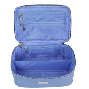 Premium sky blue medium beauty case - Image 2