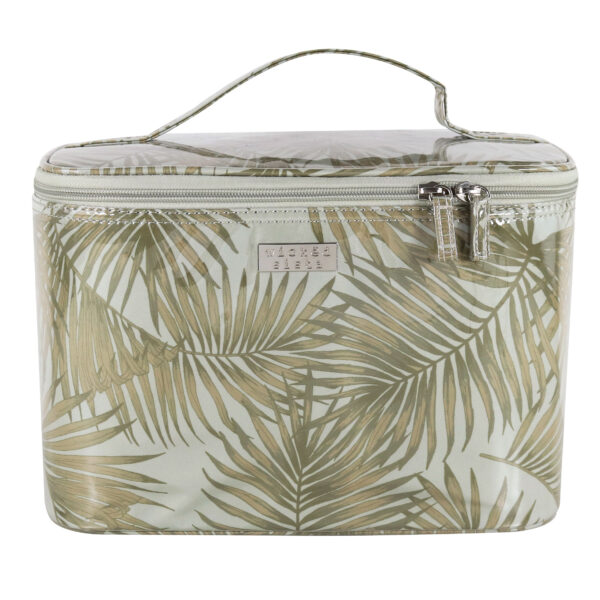 Golden tropics large beauty case