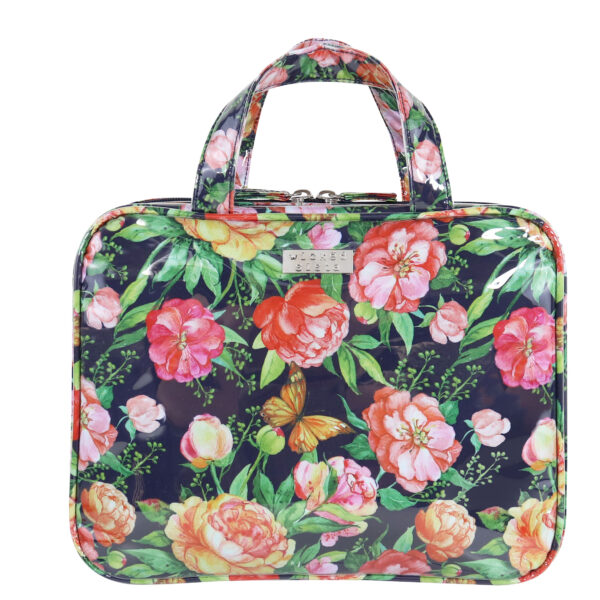 Peony butterfly navy large hold all