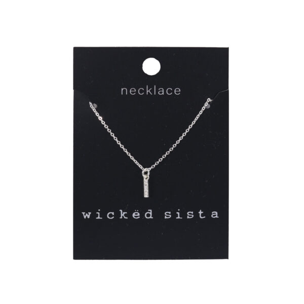 I initial necklace
