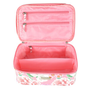 Sienna fleur pink medium beauty case - Image 2