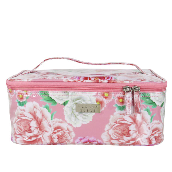Sienna fleur pink medium beauty case