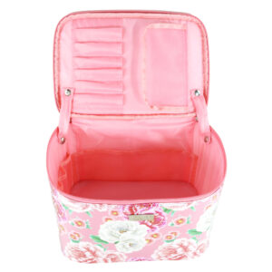 Sienna fleur pink large beauty case - Image 2