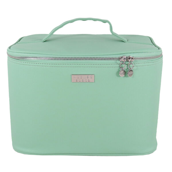 Premium mint large beauty case