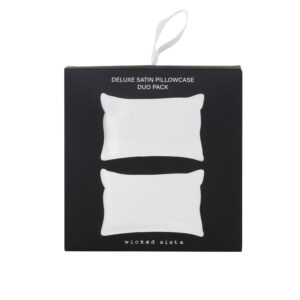 Ivory deluxe satin pillowcase duo pack - Image 2