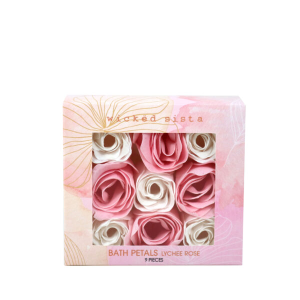 Lychee rose bath petals