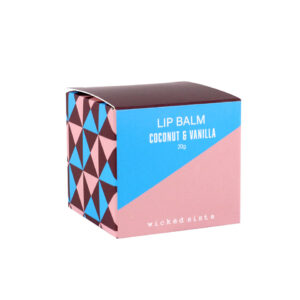 Coconut & vanilla colour block lip balm