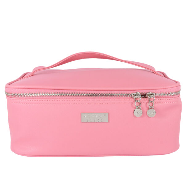 Premium peony pink medium beauty case