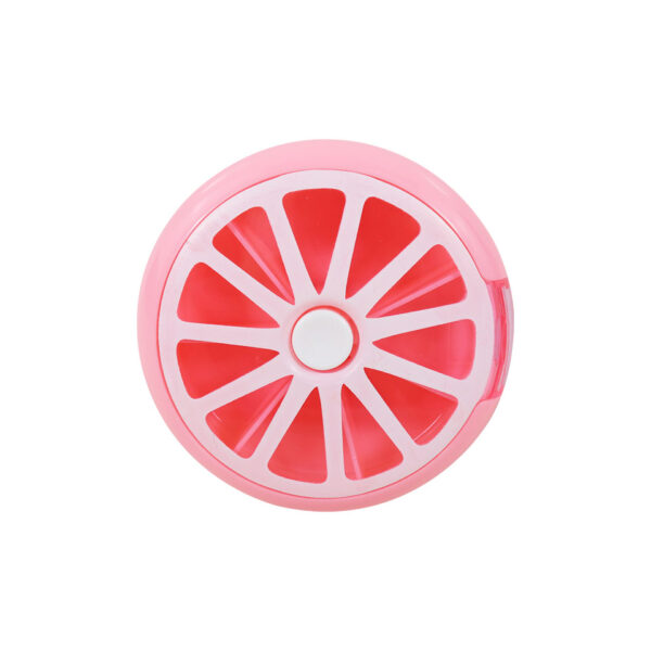 Grapefruit fruit pill case