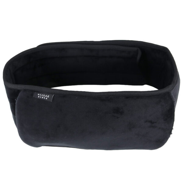 Black hot water bottle belt
