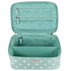 Sage polka medium beauty case - Image 2