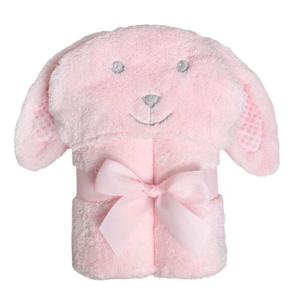 Tessa the bunny hooded towel/wrap