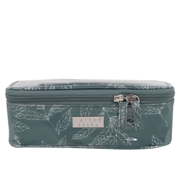 Leaf lines rectangle brush bag