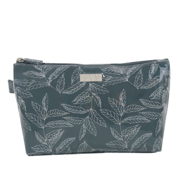 Leaf lines luxe large cosmetic bag
