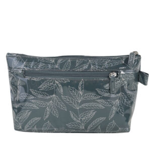 Leaf lines luxe large cosmetic bag - Image 2