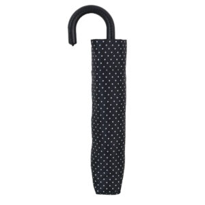 Black & white mini dot compact manual umbrella - Image 2