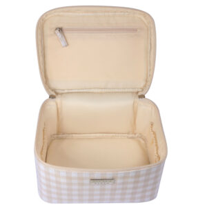 Classic gingham small beauty case - Image 2