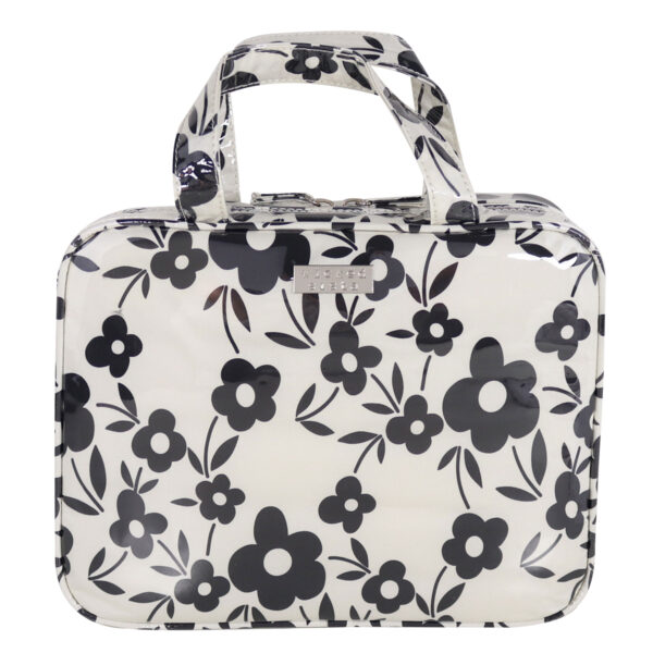 Monochrome floral large hold all